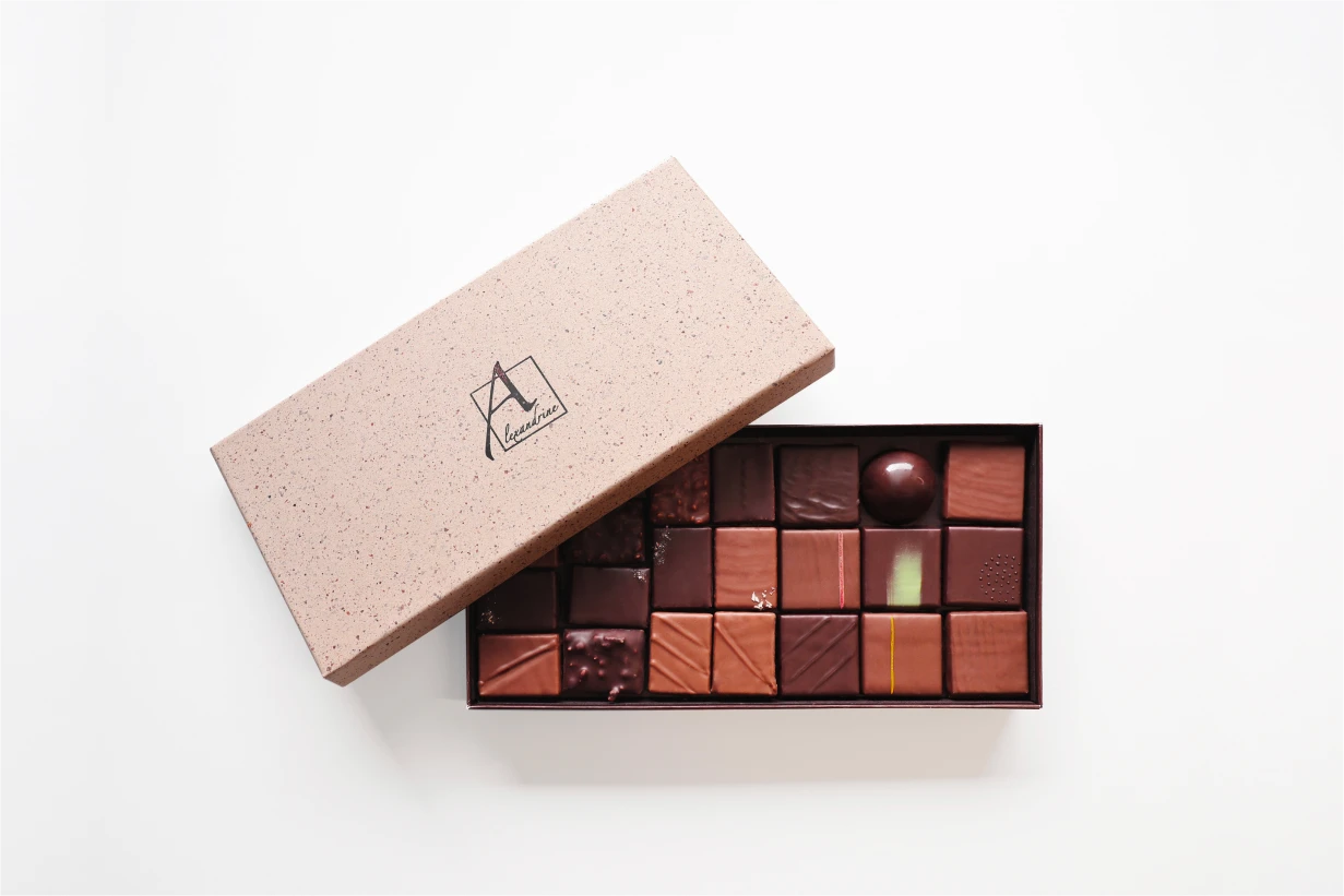 Alexandrine Patisserie Concarneau Coffret 23 Chocolats