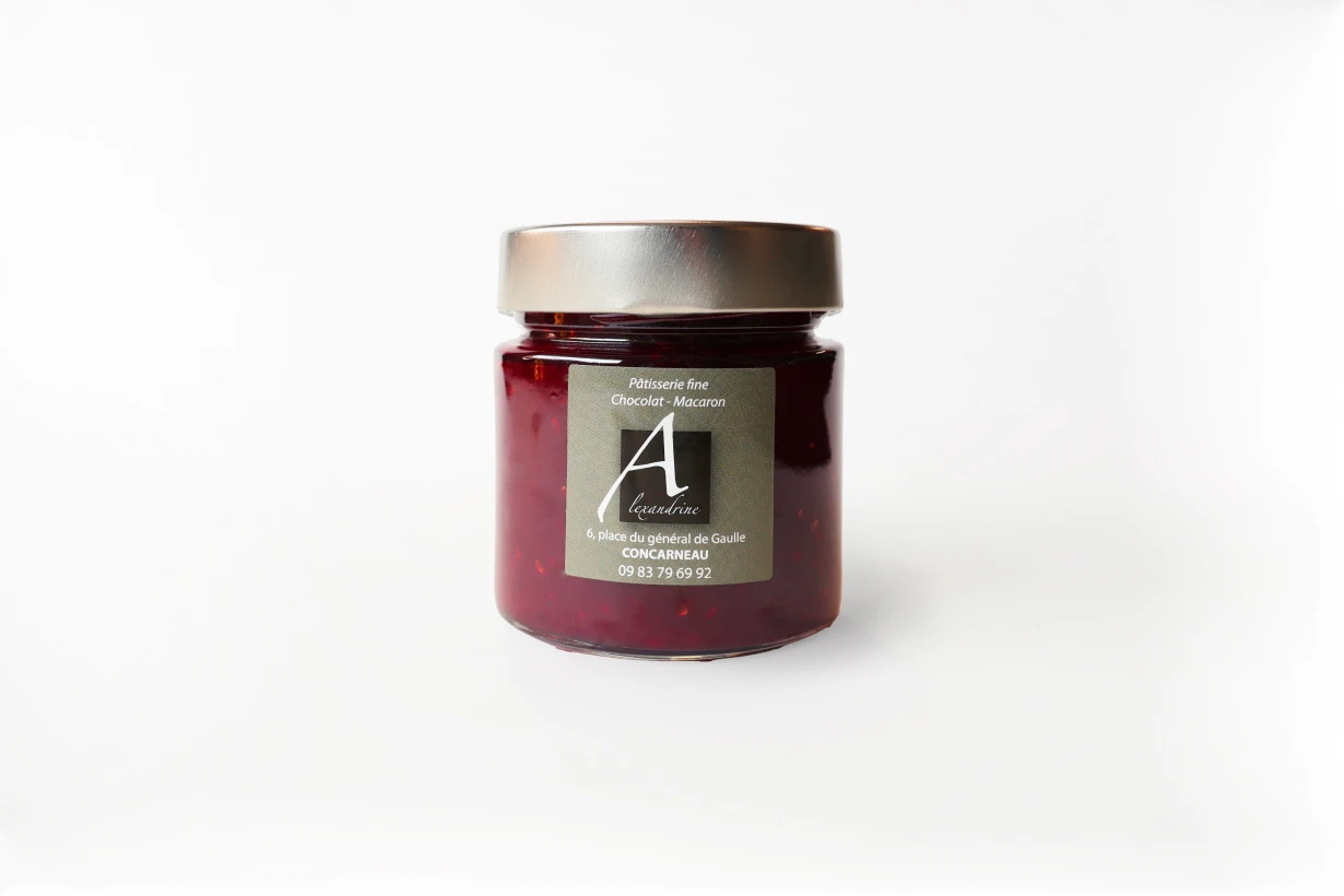 Alexandrine Patisserie Concarneau Confiture Framboise