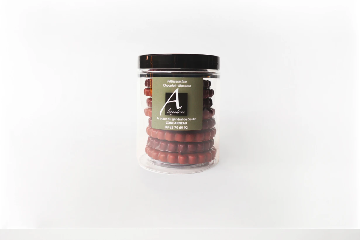 Alexandrine Patisserie Concarneau Sables Enrobes Chocolat